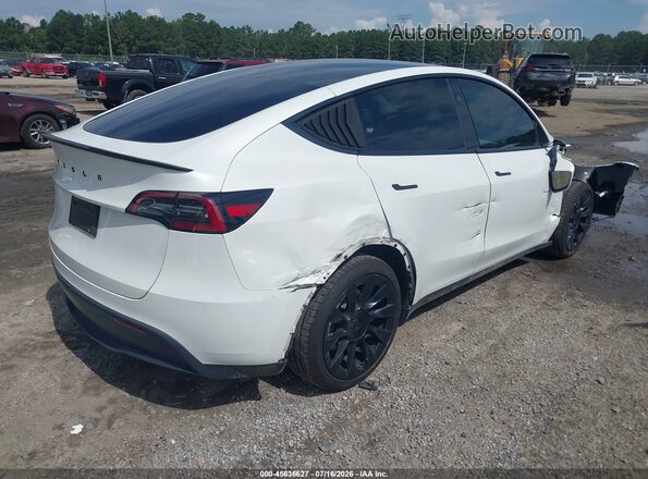 7SAYGDEEXPF842160 2023 TESLA MODEL Y White Задня права чверть