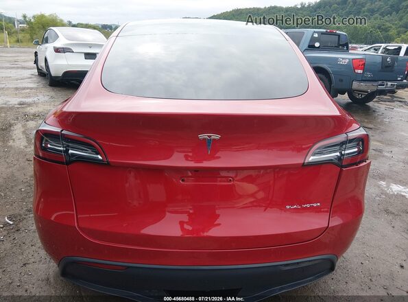 7SAYGDEEXPF865275 2023 TESLA MODEL Y Red 