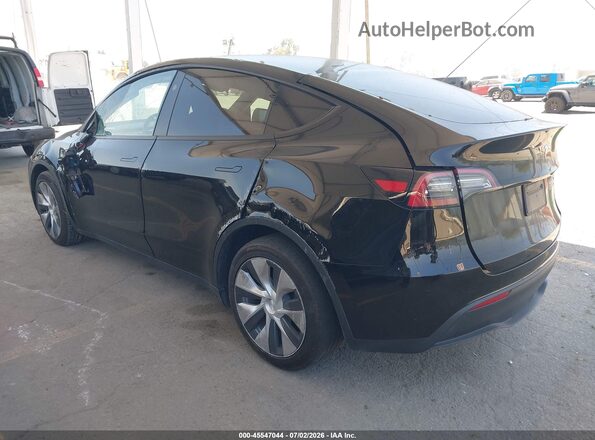 7SAYGDEEXPF883291 2023 TESLA MODEL Y Black უკანა მარცხენა