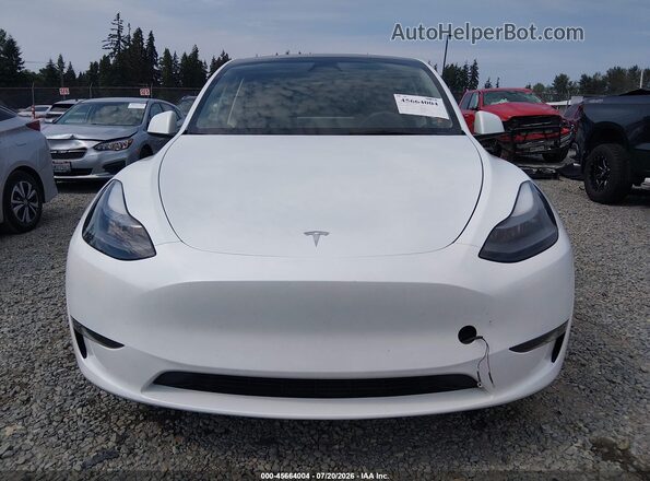 7SAYGDEEXRA219721 2024 TESLA MODEL Y White Vista interior trasera