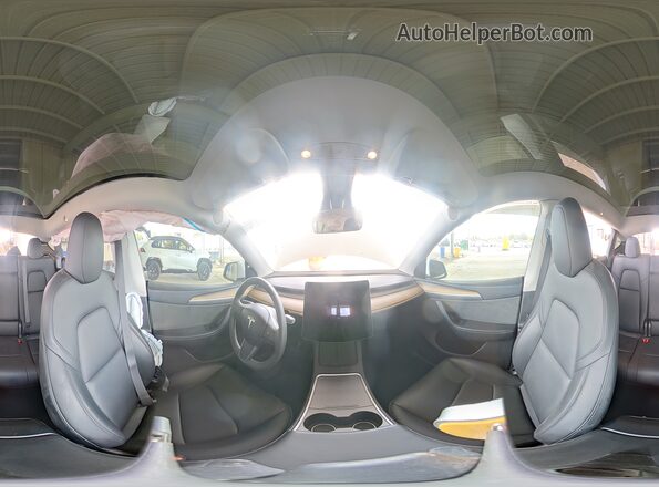 7SAYGDEEXRA263976 2024 TESLA MODEL Белый Вид наклейки с VIN-кодом