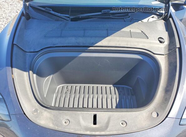7SAYGDEEXRA288280 2024 TESLA MODEL Charcoal Սալոնի հետևի տեսք