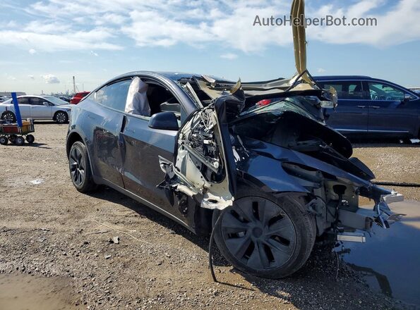 7SAYGDEEXRF117354 2024 TESLA MODEL Charcoal Передня права чверть