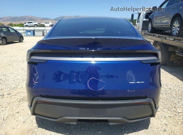 7SAYGDEEXTF361870 2026 TESLA MODEL Blue Հետևի տեսք