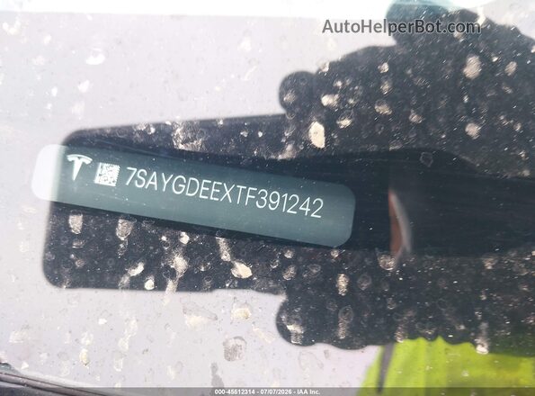 7SAYGDEEXTF391242 2026 TESLA MODEL Y Light Blue 
