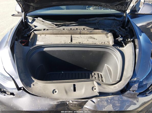 7SAYGDEF0NF404365 2022 TESLA MODEL Y Gray Widok z tyłu