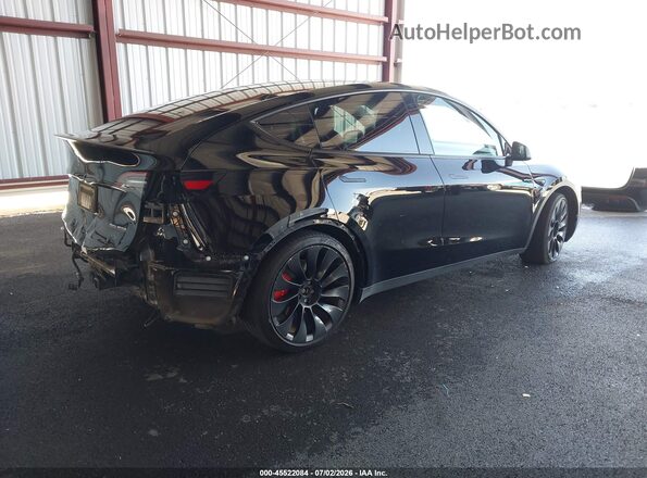 7SAYGDEF0NF548949 2022 TESLA MODEL Y Black Trasero derecho
