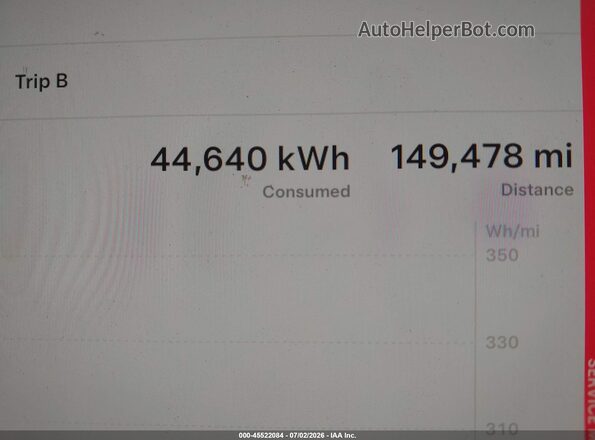 7SAYGDEF0NF548949 2022 TESLA MODEL Y Black Vista de los asientos traseros