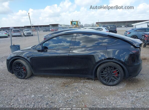 7SAYGDEF0PF668575 2023 TESLA MODEL Y Black Вид щитка приладів