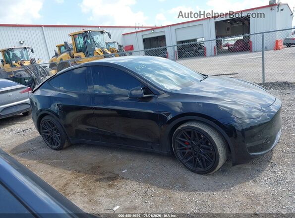 7SAYGDEF0PF668575 2023 TESLA MODEL Y Black Вид панелі приладів