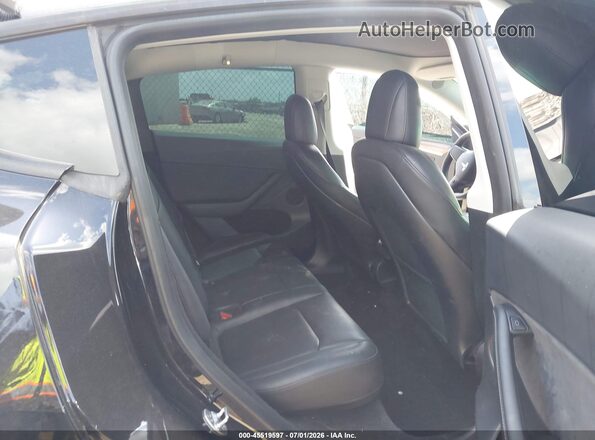 7SAYGDEF0PF668575 2023 TESLA MODEL Y Black Вид наклейки з VIN-кодом