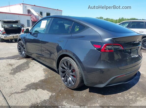 7SAYGDEF0RA253580 2024 TESLA MODEL Y Gray Հետևի ձախ