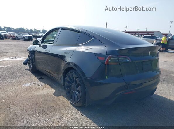 7SAYGDEF0RF052491 2024 TESLA MODEL Y Gray Tył lewy
