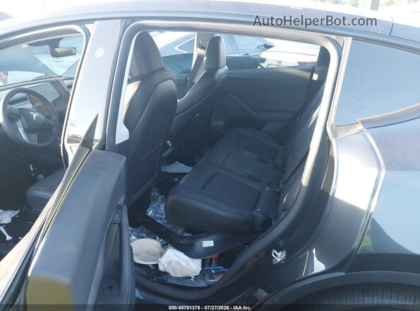 7SAYGDEF0RF062888 2024 TESLA MODEL Y Gray Vista de la etiqueta del VIN