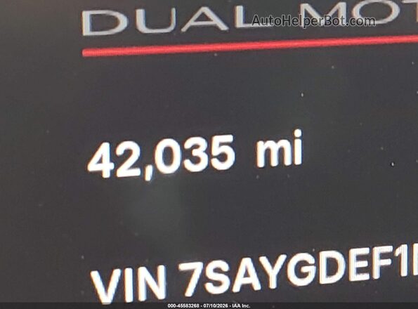 7SAYGDEF1NF394655 2022 TESLA MODEL Y Gray 
