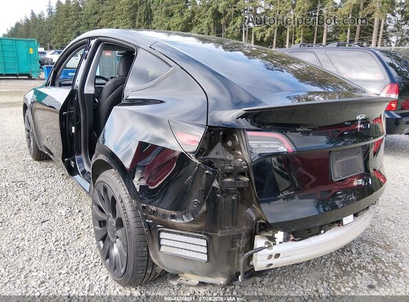7SAYGDEF1NF507584 2022 TESLA MODEL Y Black Դիմացի տեսք