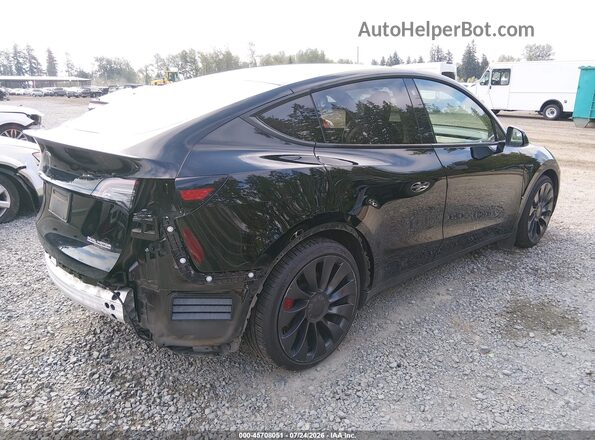7SAYGDEF1NF507584 2022 TESLA MODEL Y Black Հետևի աջ