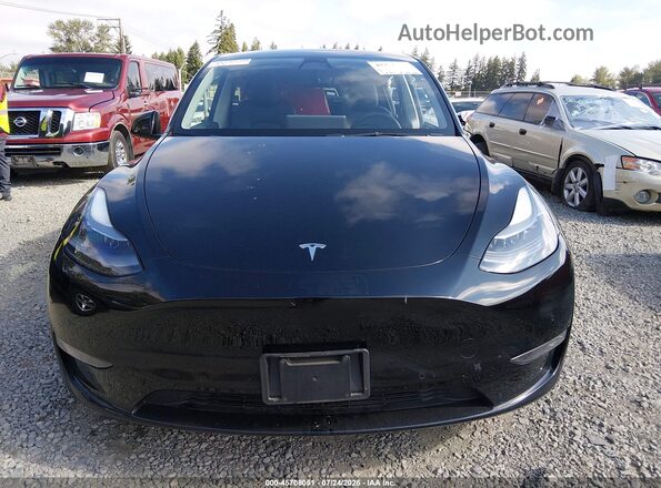 7SAYGDEF1NF507584 2022 TESLA MODEL Y Black Սալոնի հետևի տեսք