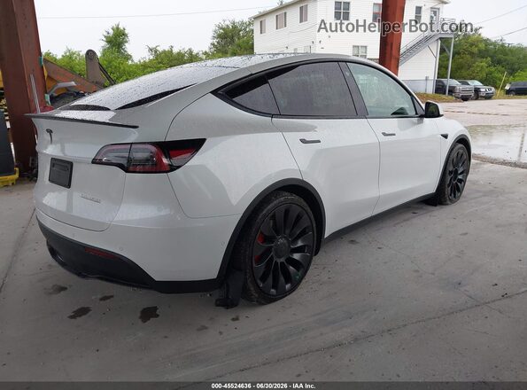 7SAYGDEF1NF517533 2022 TESLA MODEL Y White Tył prawy