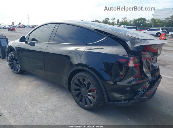 7SAYGDEF1NF532601 2022 TESLA MODEL Y Черный Задняя левая четверть