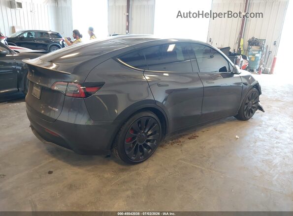 7SAYGDEF1PF646519 2023 TESLA MODEL Y Gray Tył prawy