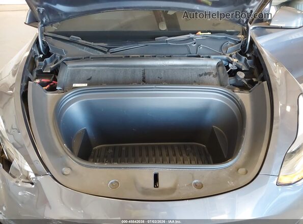7SAYGDEF1PF646519 2023 TESLA MODEL Y Gray Widok z tyłu