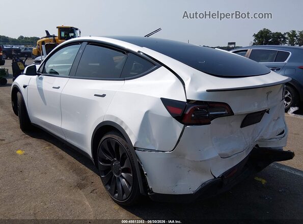 7SAYGDEF1PF868932 2023 TESLA MODEL Y White Задня ліва чверть