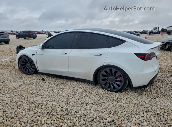7SAYGDEF1RF042987 2024 TESLA MODEL Белый Задняя левая четверть