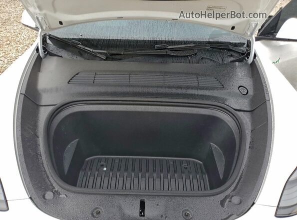 7SAYGDEF1RF042987 2024 TESLA MODEL Белый Вид задней части салона