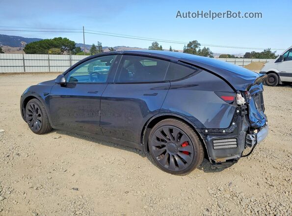 7SAYGDEF1RF079621 2024 TESLA MODEL Charcoal Rear left