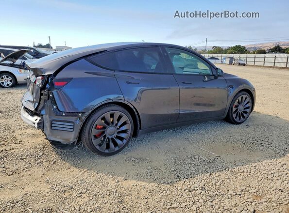 7SAYGDEF1RF079621 2024 TESLA MODEL Charcoal Rear right