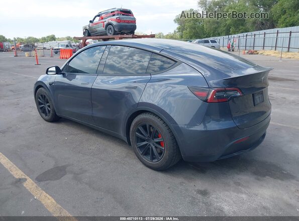 7SAYGDEF2NF343696 2022 TESLA MODEL Y Gray Задня ліва чверть