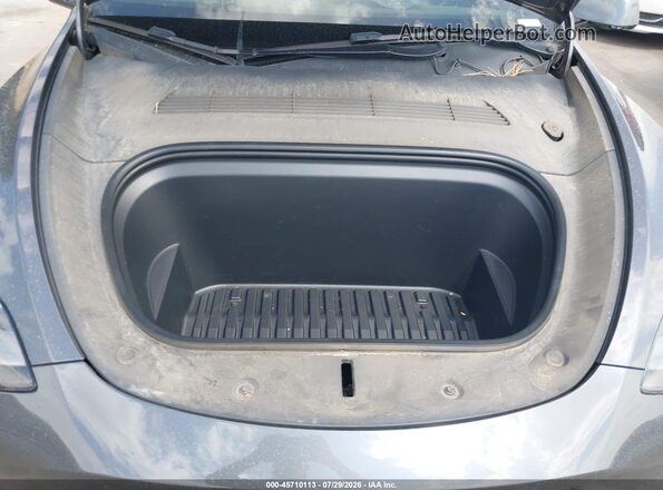 7SAYGDEF2NF343696 2022 TESLA MODEL Y Gray Вид ззаду