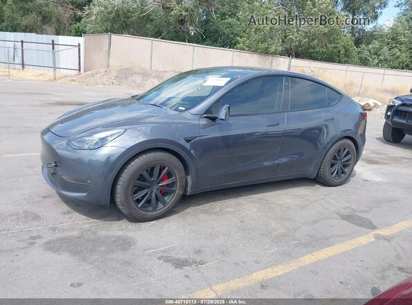 7SAYGDEF2NF343696 2022 TESLA MODEL Y Gray 
