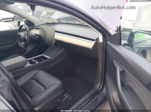7SAYGDEF2NF366122 2022 TESLA MODEL Y Серый Вид салона спереди
