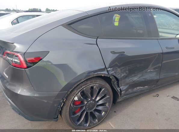 7SAYGDEF2NF366122 2022 TESLA MODEL Y Серый Вид спереди