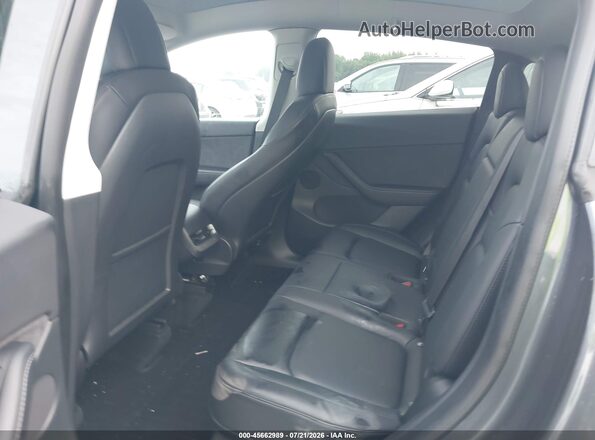 7SAYGDEF2NF366122 2022 TESLA MODEL Y Серый Вид наклейки с VIN-кодом