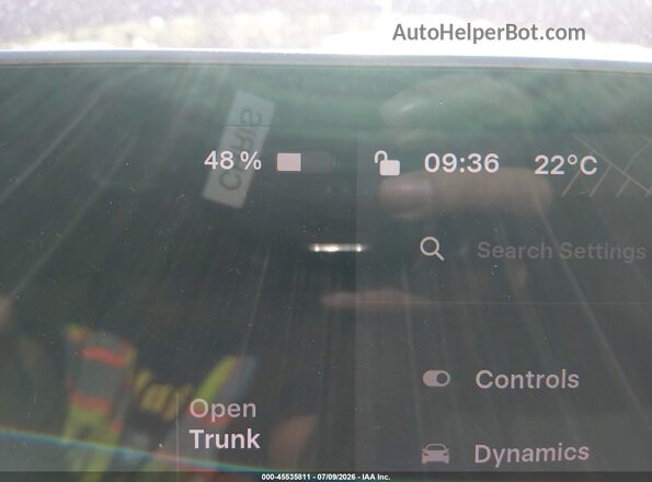 7SAYGDEF2NF455480 2022 TESLA MODEL Y Red 