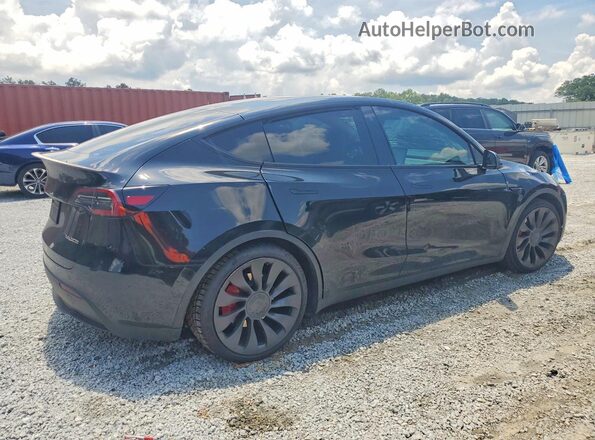 7SAYGDEF2PF764305 2023 TESLA MODEL Black Задня права чверть