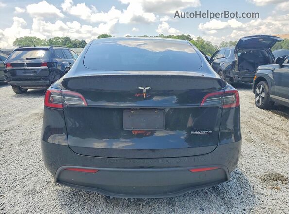 7SAYGDEF2PF764305 2023 TESLA MODEL Black Вид ззаду