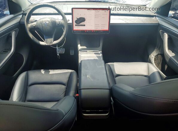 7SAYGDEF2PF764305 2023 TESLA MODEL Black Вид панелі приладів