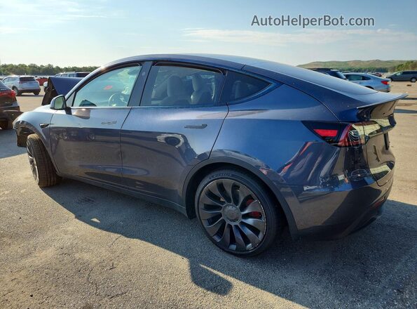 7SAYGDEF2PF968117 2023 TESLA MODEL Charcoal Rear left