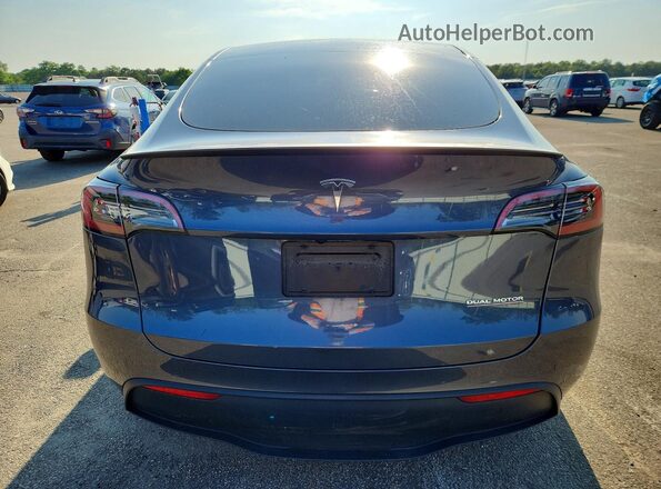 7SAYGDEF2PF968117 2023 TESLA MODEL Charcoal Rear view