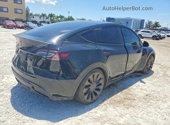 7SAYGDEF2RA278674 2024 TESLA MODEL Black უკანა მარჯვენა