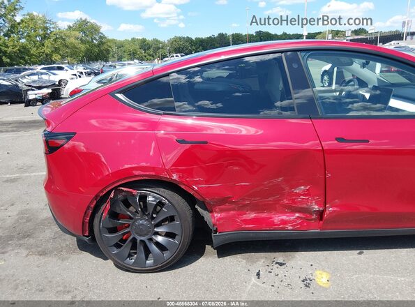 7SAYGDEF3PF624814 2023 TESLA MODEL Y Красный 