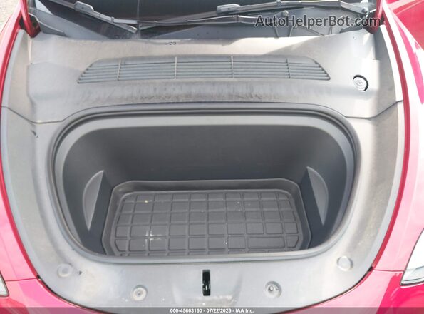 7SAYGDEF3PF773627 2023 TESLA MODEL Y Red Հետևի տեսք