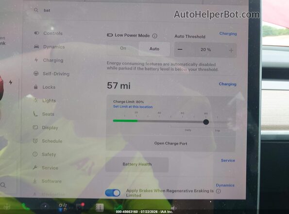 7SAYGDEF3PF773627 2023 TESLA MODEL Y Red 