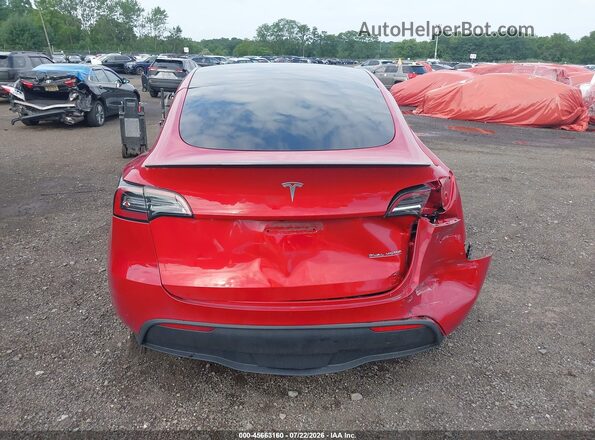 7SAYGDEF3PF773627 2023 TESLA MODEL Y Red 