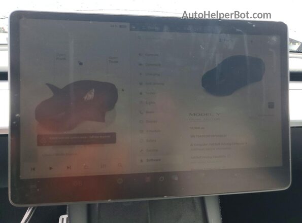 7SAYGDEF3RF066031 2024 TESLA MODEL Угольный Вид щитка приборов