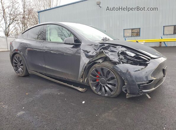 7SAYGDEF3RF155873 2024 TESLA MODEL Gray Front right